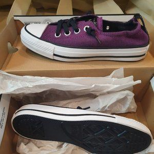 NWT Purple converse shoreline